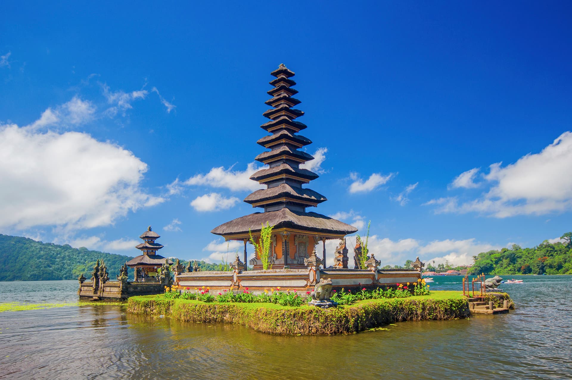 Pura Ulun Danu Bratan, eines der Wunder Balis